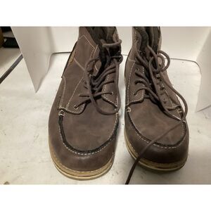 Magellan Outdoors hiking Boots Lace Up Brown Boys Youth Size 5